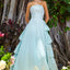 Ava Presley 42507 - Strapless Beaded Tiered Prom Ball Gown
