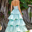 Ava Presley 42507 - Strapless Beaded Tiered Prom Ball Gown