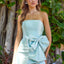 Ava Presley 42532 - Strapless Pearl Bow Mermaid Gown