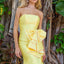 Ava Presley 42532 - Strapless Pearl Bow Mermaid Gown