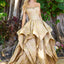 Ava Presley 42541 - Cascading Ruffle Corset Ball Gown