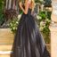 Ava Presley 42580 - Crystal Bow Corset Ball Gown