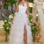 Ava Presley 42581 - Crystal Corset High Slit Gown