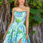 Ava Presley 43022 - Printed Strapless A-Line Prom Gown