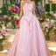Ava Presley 47363 - Bow Detail Embellished Ball Gown