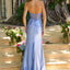 Ava Presley 47404 - Crystal Corset Draped Satin Prom Gown