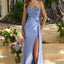 Ava Presley 47404 - Crystal Corset Draped Satin Prom Gown