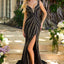 Ava Presley 47454 - Beaded V-Neck Fitted Prom Gown