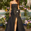 Ava Presley 42485 - Embellished Strapless Bow Prom Gown