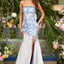 Ava Presley 42535 - Crystal Trim Floral Bow Gown
