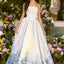 Ava Presley 42540 - Ruched Floral Border Ball Gown