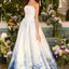Ava Presley 42540 - Ruched Floral Border Ball Gown