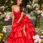 Ava Presley 47372 - Strapless Corset Ruffle Prom Gown