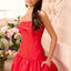 Ava Presley 47374 - Folded Neckline Drop Waist Gown