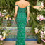 Ava Presley 47445 - Floral Beaded Sweetheart Prom Gown