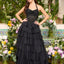 Ava Presley 42472 - Beaded Corset Tiered Ruffle Ball Gown