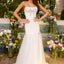 Ava Presley 42489 - Pearl Embellished Bow Detail Mermaid Gown