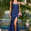 Ava Presley 42520 - Embellished Fitted Gown with Lace Up Back