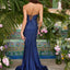 Ava Presley 42520 - Embellished Fitted Gown with Lace Up Back