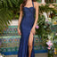 Ava Presley 42520 - Embellished Fitted Gown with Lace Up Back