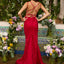 Ava Presley 42524 - Sweetheart Neckline Lace Up Fitted Prom Gown