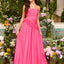 Ava Presley 42536 - Floral Rosette Waistline A Line Gown