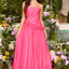 Ava Presley 42536 - Floral Rosette Waistline A Line Gown