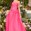 Ava Presley 42536 - Floral Rosette Waistline A Line Gown