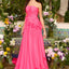 Ava Presley 42536 - Floral Rosette Waistline A Line Gown