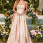 Ava Presley 42554 - Floral Ball Gown with Oversized Bow