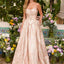 Ava Presley 42554 - Floral Ball Gown with Oversized Bow