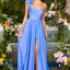 Ava Presley 42649 - One Shoulder Floral A-Line Prom Gown