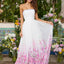 Ava Presley 43001 - Floral Print Strapless Flowing Evening Gown