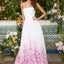 Ava Presley 43001 - Floral Print Strapless Flowing Evening Gown