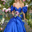 Ava Presley 43020 - Off Shoulder Satin Mermaid Prom Gown