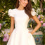 Ava Presley 43023 - Puff Sleeve A Line Prom Gown