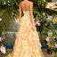 Ava Presley 43034 - Floral Print Tiered Ruffle Corset Prom Gown
