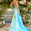 Ava Presley 43052 - Strapless Printed Mermaid Gown Detachable Overskirt
