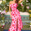 Ava Presley 43057 - Strapless Floral Mermaid Gown Ruffle Neckline