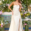 Ava Presley 43060 - Pearl Beaded Column Gown Cape Detail