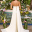 Ava Presley 43060 - Pearl Beaded Column Gown Cape Detail