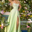 Ava Presley 43065 - Structured Corset Bodice Pearl Embellished Gown