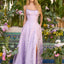 Ava Presley 43078 - Fitted Corset Bodice Flowing Prom Gown