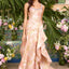 Ava Presley 43090 - Romantic A-Line Gown with Floral Detailing