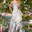 Ava Presley 43090 - Romantic A-Line Gown with Floral Detailing
