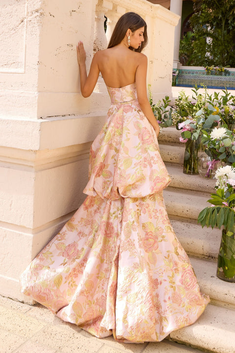 Ava Presley 43091 - Elegant Prom Gown with Cascading Ruffles