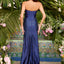 Ava Presley 43113 - Ruched Bust Gown with High Slit