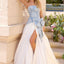 Ava Presley 43127 - Embroidered A-Line Gown with Statement Bow