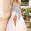 Ava Presley 43127 - Embroidered A-Line Gown with Statement Bow