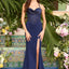 Ava Presley 47382 - Halter Neck Lace Corset Prom Gown